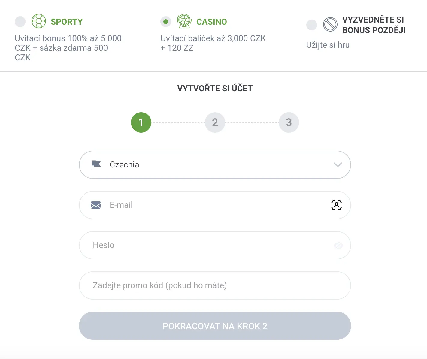 20bet casino registrace